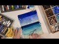 How to fix a failed painting using soft pastels: Turn it into an Underpainting