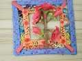 Easy Simple Method Of Flower Frame Wall Decorations