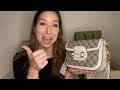 GUCCI HORSEBIT 1955 MINI BAG: REVEAL AND FIRST IMPRESSION! Modeling shots, what fits, bag review!