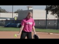 Softball pitching tips with Amanda Scarborough