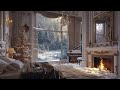 Winter's Whispers and Fireside Majestic: ASMR Royal Bedroom Retreat for Cozy Nights