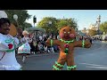 A Christmas Fantasy Parade First Performance | Holidays at Disneyland Resort 2023 4K