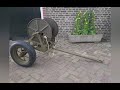 ww2 RL-35 A signal corps cable reel cart 1944 restoration. for behind the Willys Jeep MB.