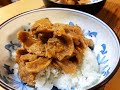 Gyudon 牛丼 - but vegan