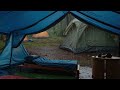 Thunderstorm Rainy Camping ASMR: Restful Sleep Experience