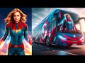 #2 Superheroes as Good Samaritan 💥 Avengers vs DC - bus transformer #dc  #avengers #shorts #marvel
