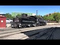 The Durango and Silverton narrow gauge railroad Double header to silverton!