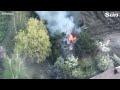 Ukrainian troops destroy Russian tanks hiding in gardens
