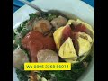 Resep bakso ala pedagang  (bakso super kress)