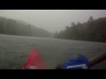 Kayaking In  Hail/ Lightning Nearby