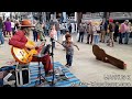 BOTTLENECK BLUES - a UNIQUE version of ‘Sixteen Tons’ on the Street in Chester