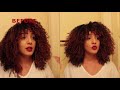 DIY DEVA CUT | Cutting My Natural Curly Hair Dry!