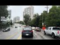 Rainy Venice - Scenic Drive 4K HDR - Los Angeles USA