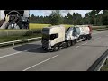 Transporting rye | Euro Truck Simulator 2 | Logitech G29 Gameplay