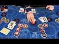 3 CARD POKER in LAS VEGAS! 3 EPIC HANDS!! QUADS!! WOW! 🔥