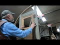 How I Cut Glass for Dutch Doors on the Sheep Wagon | Engels Coach Shop