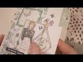 ASMR [4Hour] Decorating a Vintage Journal🥯 Tingle Journaling Relaxing Sounds | hwaufranc