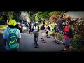 Electric skateboard group ride in NYC - esk8 squad group shred (4K)