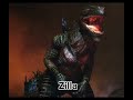 Godzilla Milenium era - all kaiju ( 1999-2007)