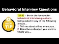 BEHAVIORAL Interview Questions & Answers! (How to ANSWER Behavioural Interview Questions!)