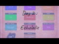 Echolalie - 10-acious Challenge [Jour 2]