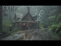Heavy Rain In The Forest Helps You Focus And Sleep Well | Relaxing Sounds For Sleeping | ASMR Sleep
