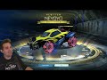 Opening VAULTED Golden Drops in Rocket League! *LUCKY*