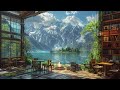 Smooth Jazz Instrumental Music for Relaxing 🎵 Calm Morning Jazz At Cozy Lakeside Porch Ambience