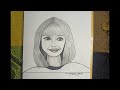 How to Draw BTS blackpink  Lisa pencil drawing| cute girl drawing | face drawing| step by step draw