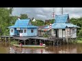 2 Hari 2 Malam Naik Kapal Kayu Menyusuri Derasnya Sungai Barito di Kalimantan #1 | KM Pancar Mas 2