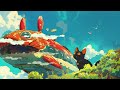 adventure with my cat 🌸 lofi hip-hop music | relaxing background playlist