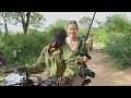 Wild African Dog Pack Hunt Wildebeest In The Water | Chasing Tales Part 3/4 | Real Wild