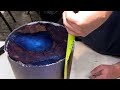 Woodturning - The Ocean Cave Vase (My LARGEST Epoxy Pour!)