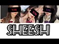 Sheesh (babymonster) 3 member ver. текст/кириллизация на русском