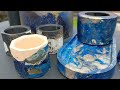 Hydro Dipping Jesmonite using your tips, advice and answering your questions