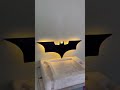 DIY - How to make a LED Batman Logo Wall Art piece