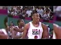 USA Dream Team 1st Game Together in 1992 Olympic Qualifiers vs Cuba - NASTY Highlights!