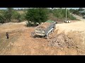 Impressive Clearing Land With Dozer New Brand LiuGong Working With 25.5ton Trucks