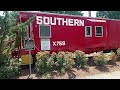 Southern Caboose Train Car has been turned into Museum