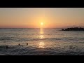 Kamari Sunrise in Santorini, Greece 🌅