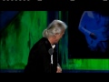 Jimmy Page inducts Jeff Beck at the Rock and Roll Hall of Fame Induction Ceremony 2009