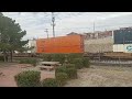 UP ES44AH 5389 Leads A Stack Train With NS C44-9W 9688 In El Paso Texas 1-23-2023