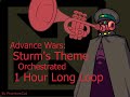 1 Hour Loop of Advance Wars: Sturm's Theme Orchestrated