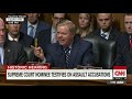 Lindsey Graham erupts: Kavanaugh hearing an unethical sham