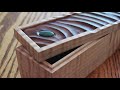 Beautiful Wood Box // How To Make a Textured Wooden Box