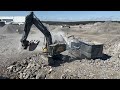 Jonsson 1208 jaw crusher + screen and old Volvo 480e