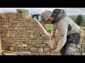Dry Stone Walling - Building A New Wall With A Swan Neck