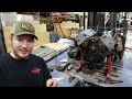 Building A Budget TWIN TURBO 400k Mile LS In Our $200 Junkyard Hot Rod!!