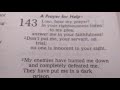 Psalms 143 A Prayer For Help