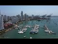 Cartagena, Colombia 4K drone view • Aerial View Of Cartagena | Relaxation film with calming music